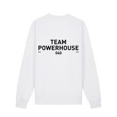 TEAM POWERHOUSE040 Crewneck White