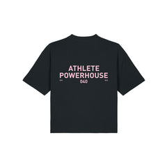 TEAM POWERHOUSE040 Ladies Tee Black