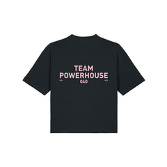 TEAM POWERHOUSE040 Ladies Tee Black
