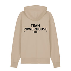 TEAM POWERHOUSE040 Hoodie Dust in Black Print
