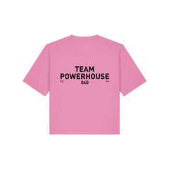 TEAM POWERHOUSE040 Ladies Tee Pink