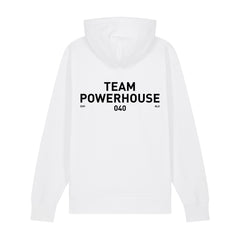 TEAM POWERHOUSE040 Hoodie White