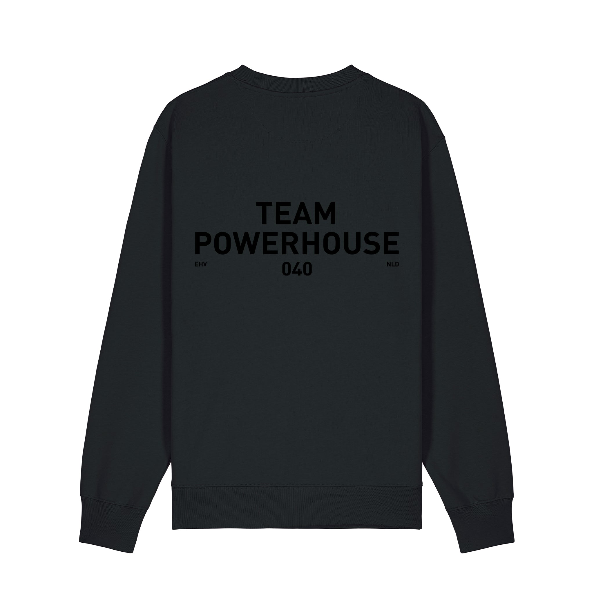 TEAM POWERHOUSE040 Crewneck Black in Black Print – Powerhouse040